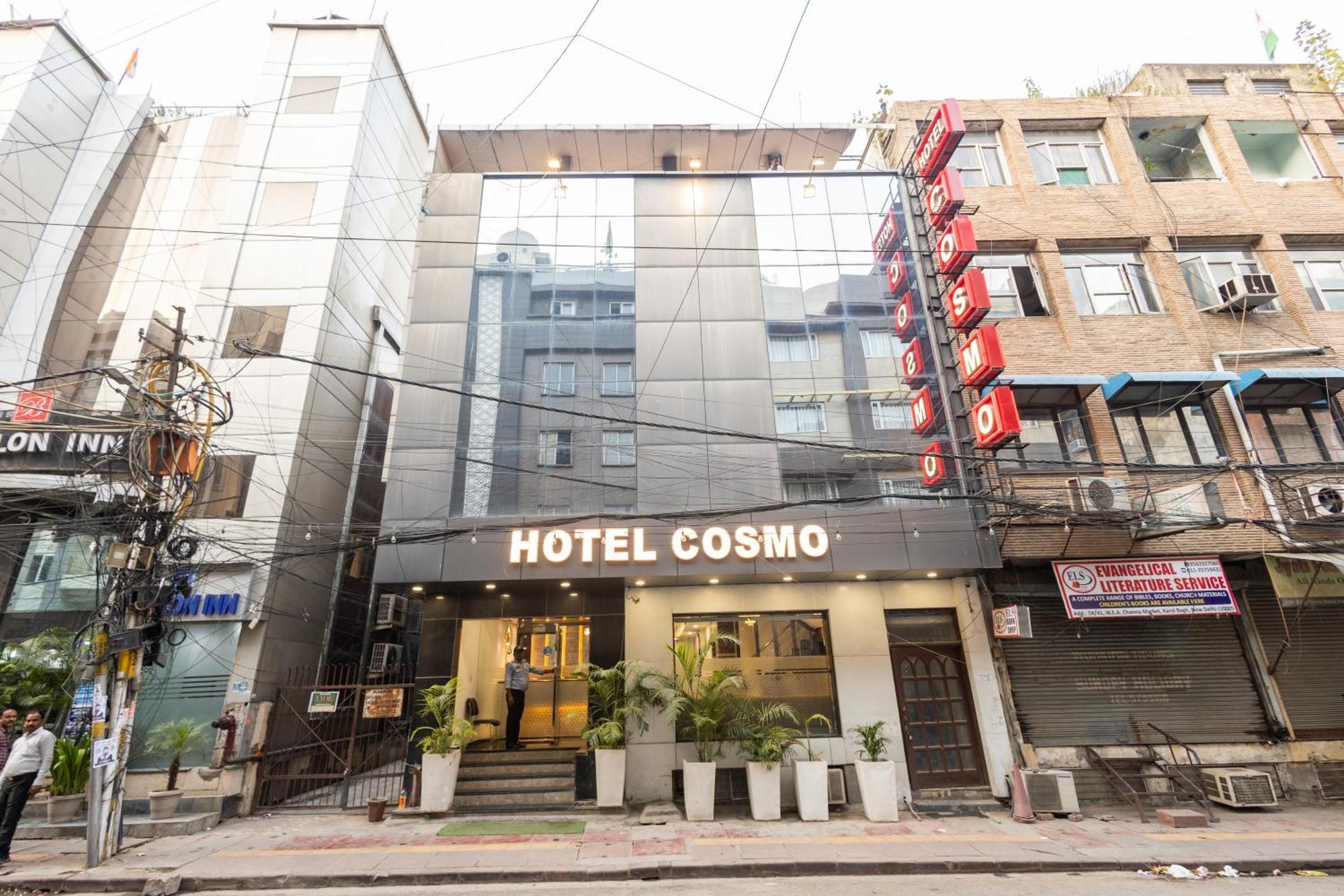 Hotel Cosmo Near Blk Hospital Karol Bagh Deli Exterior foto